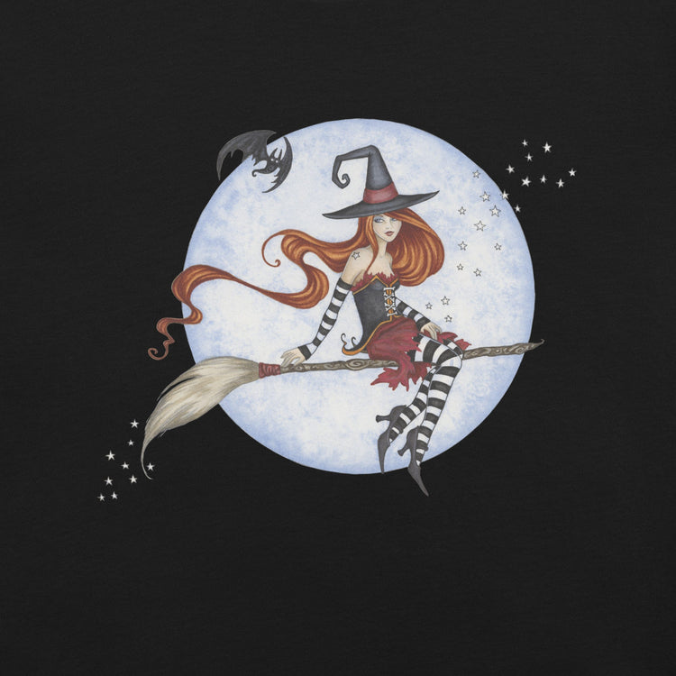 Amy Brown Moonlight Ride T-Shirt Geek Nerd Advertise to Meta Design by Amy Brown Fantasy Prints