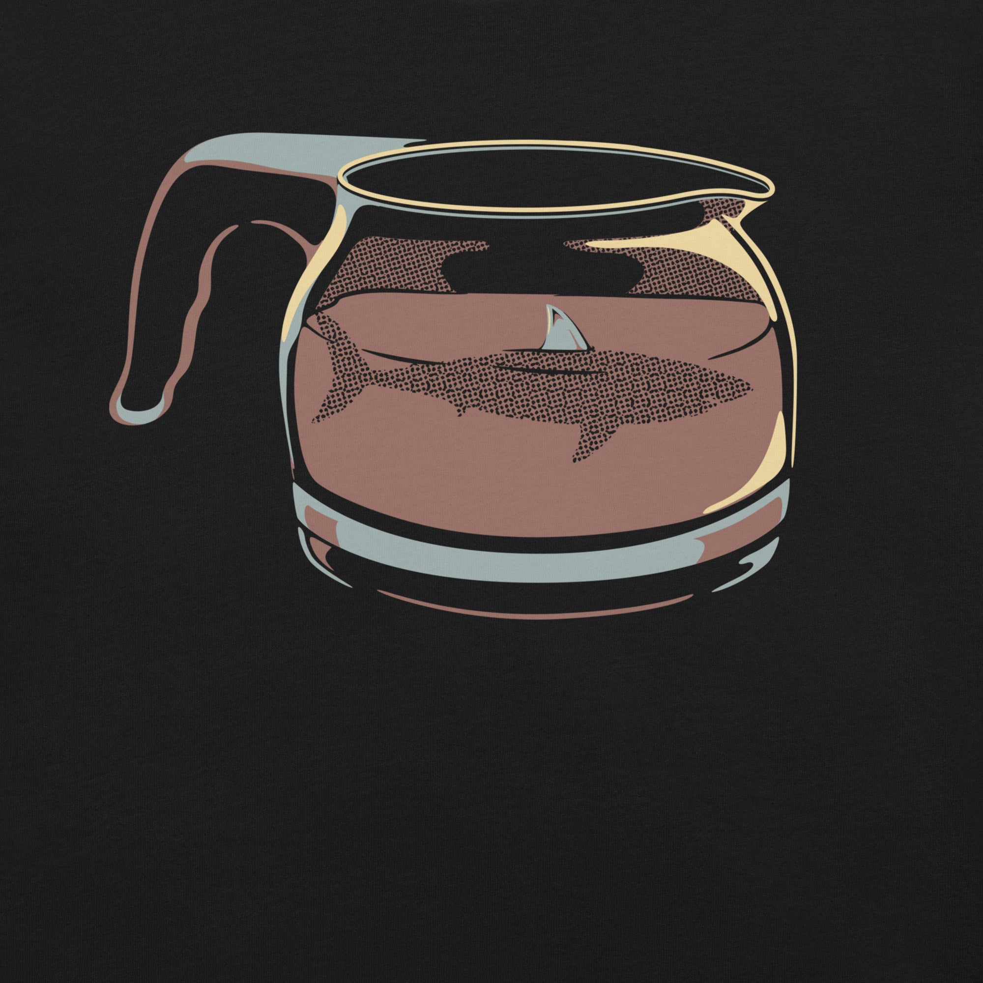 Coffee Jar Shark T-Shirt 2
