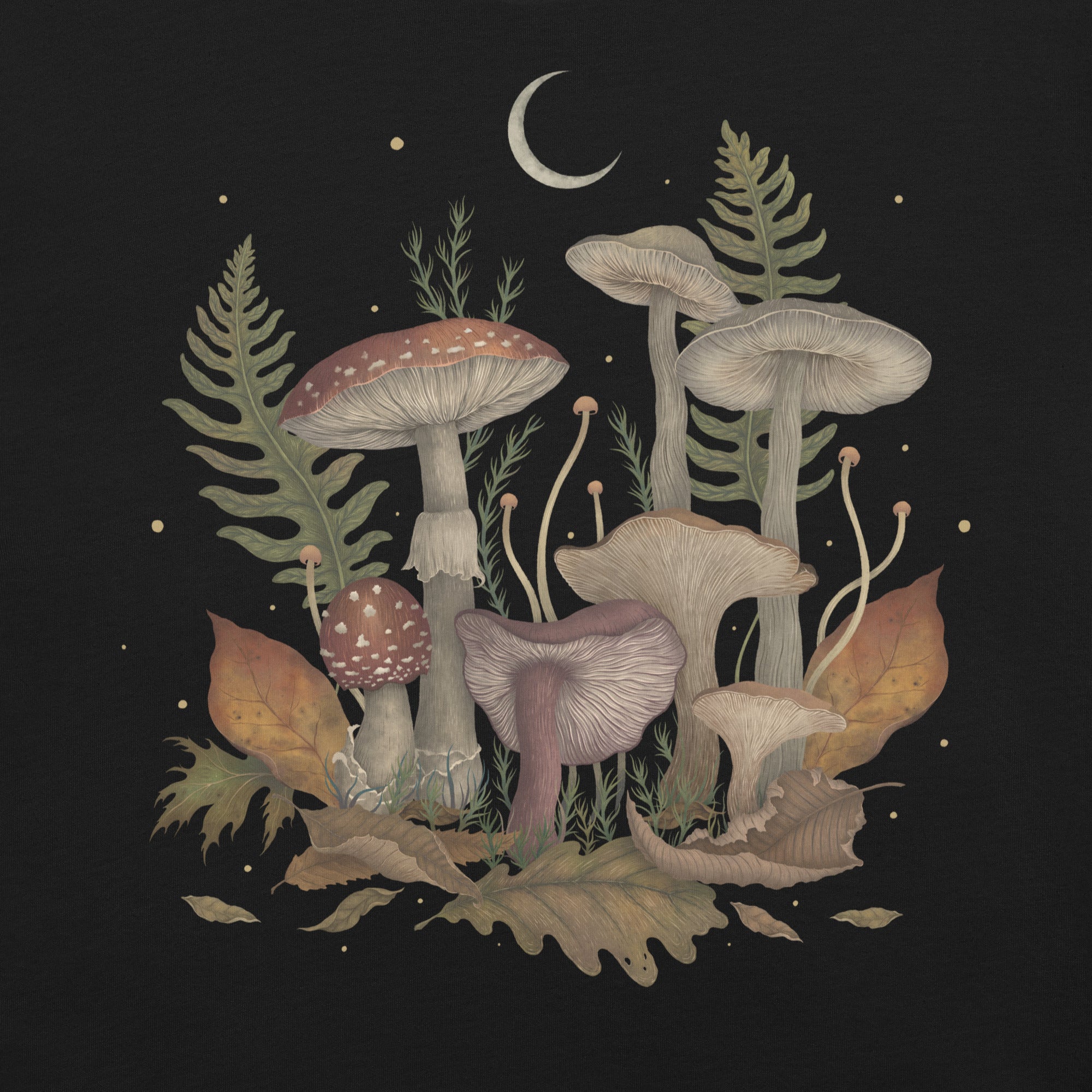 Autumn Mushrooms T-Shirt 2