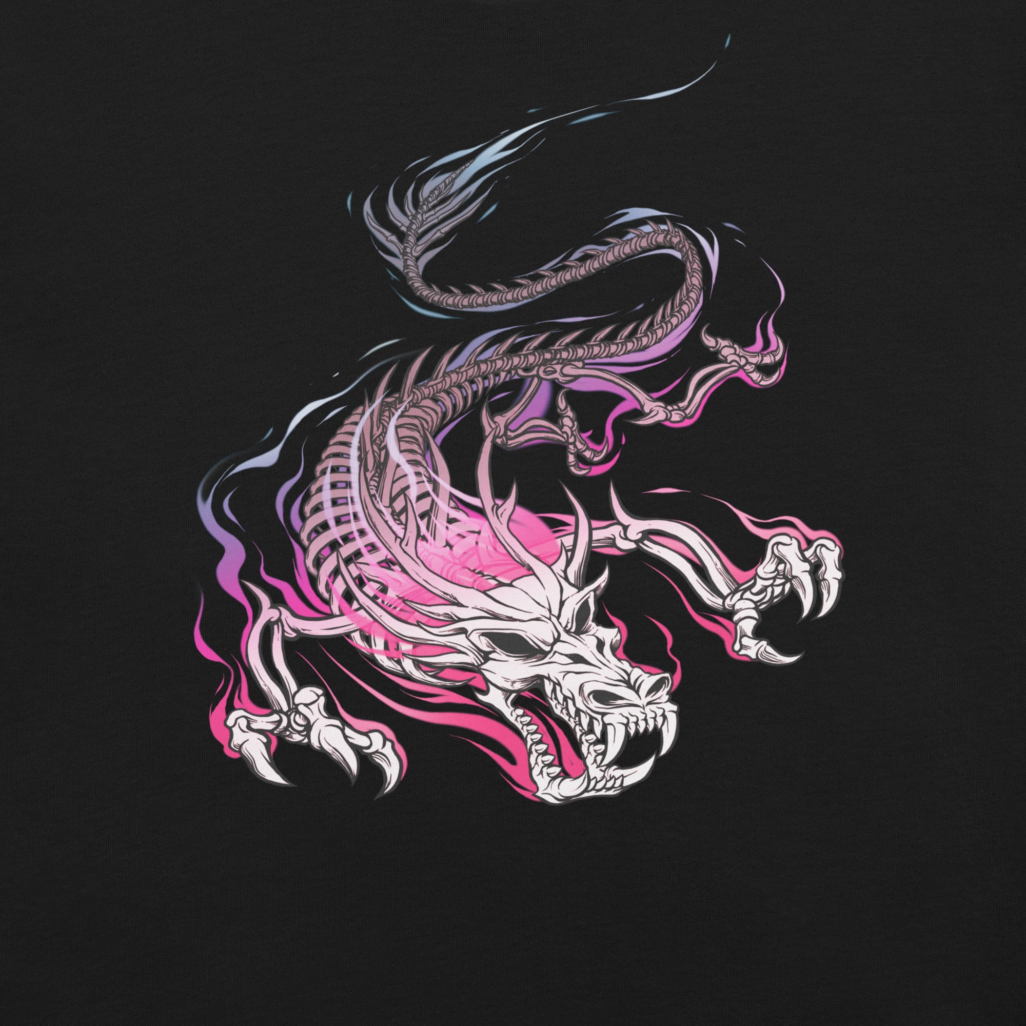Chinese Skull Dragon T-Shirt 2