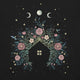 Blossom House T-Shirt Geek Nerd Advertise to Meta Botany Print Design by Episodic Drawing