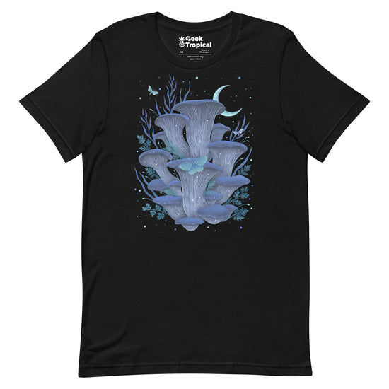 Blue Oyster T-Shirt Geek Nerd Advertise to Meta Design by Episodic Drawing FLOW DESC WRITING
