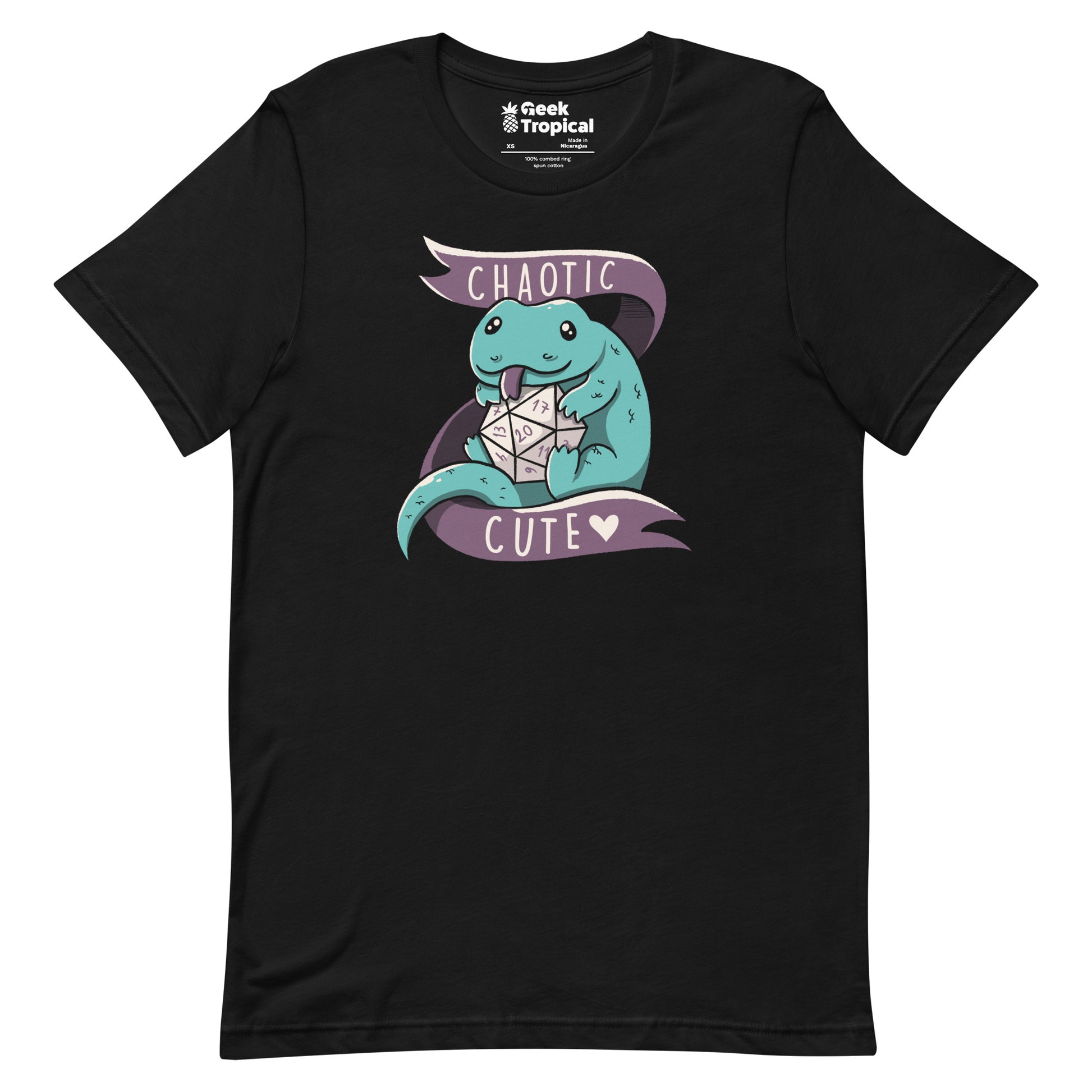 Chaotic Cute RPG Dragon T-Shirt 1
