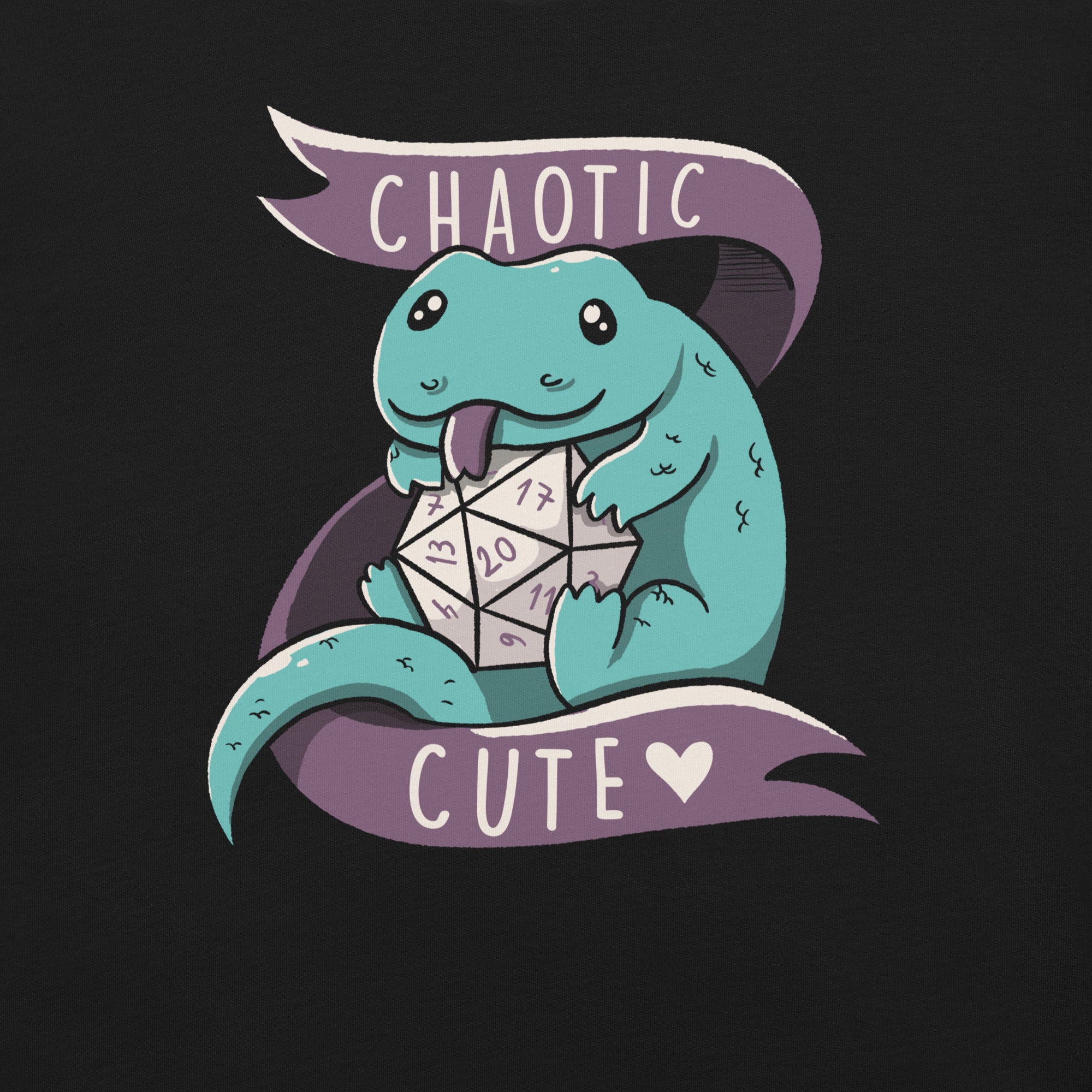 Chaotic Cute RPG Dragon T-Shirt 2