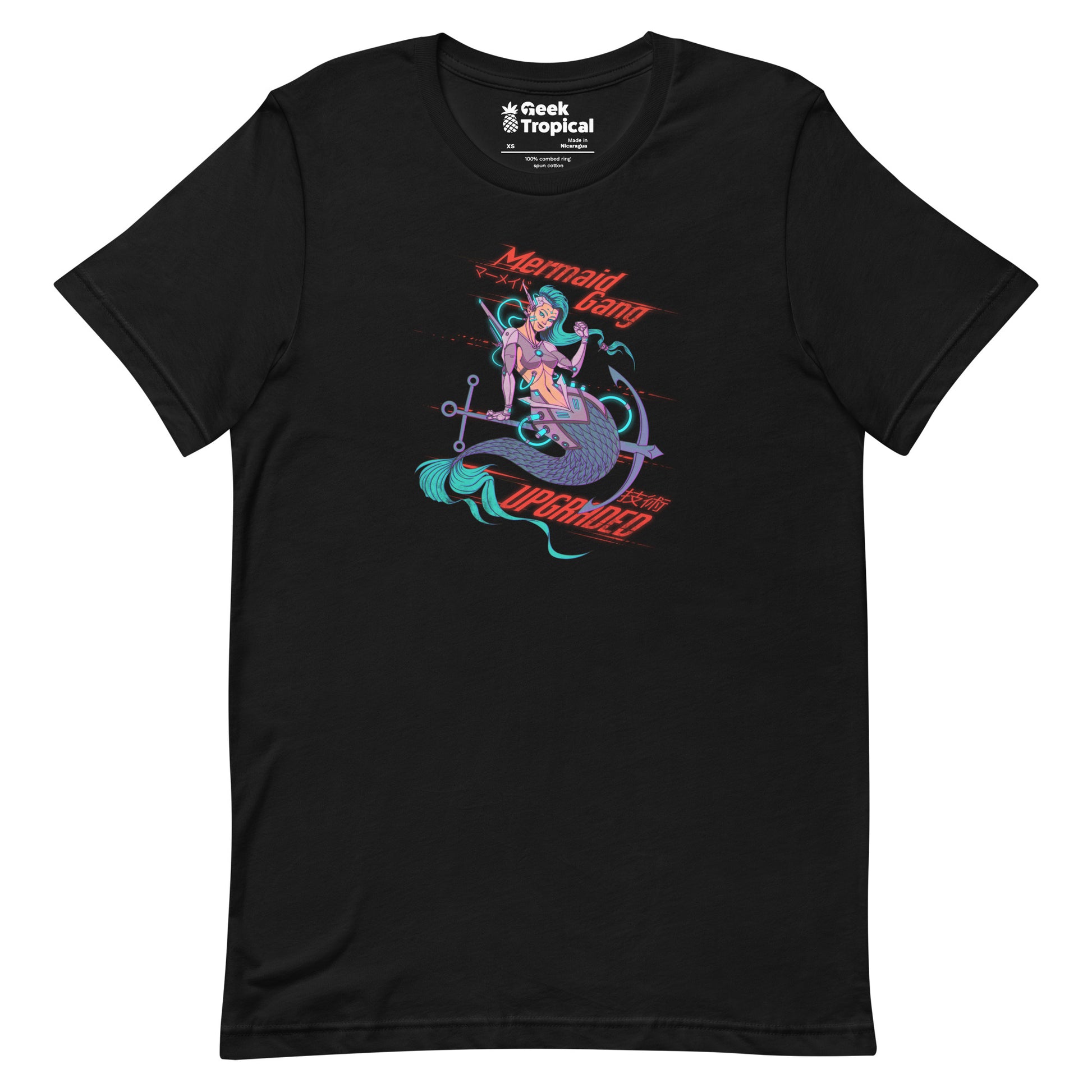 Cyberpunk Mermaid T-Shirt 1