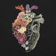 Flower Heart Spring Halftones T-Shirt Geek Nerd Advertise to Meta Botany Print Design by Tobe Fonseca