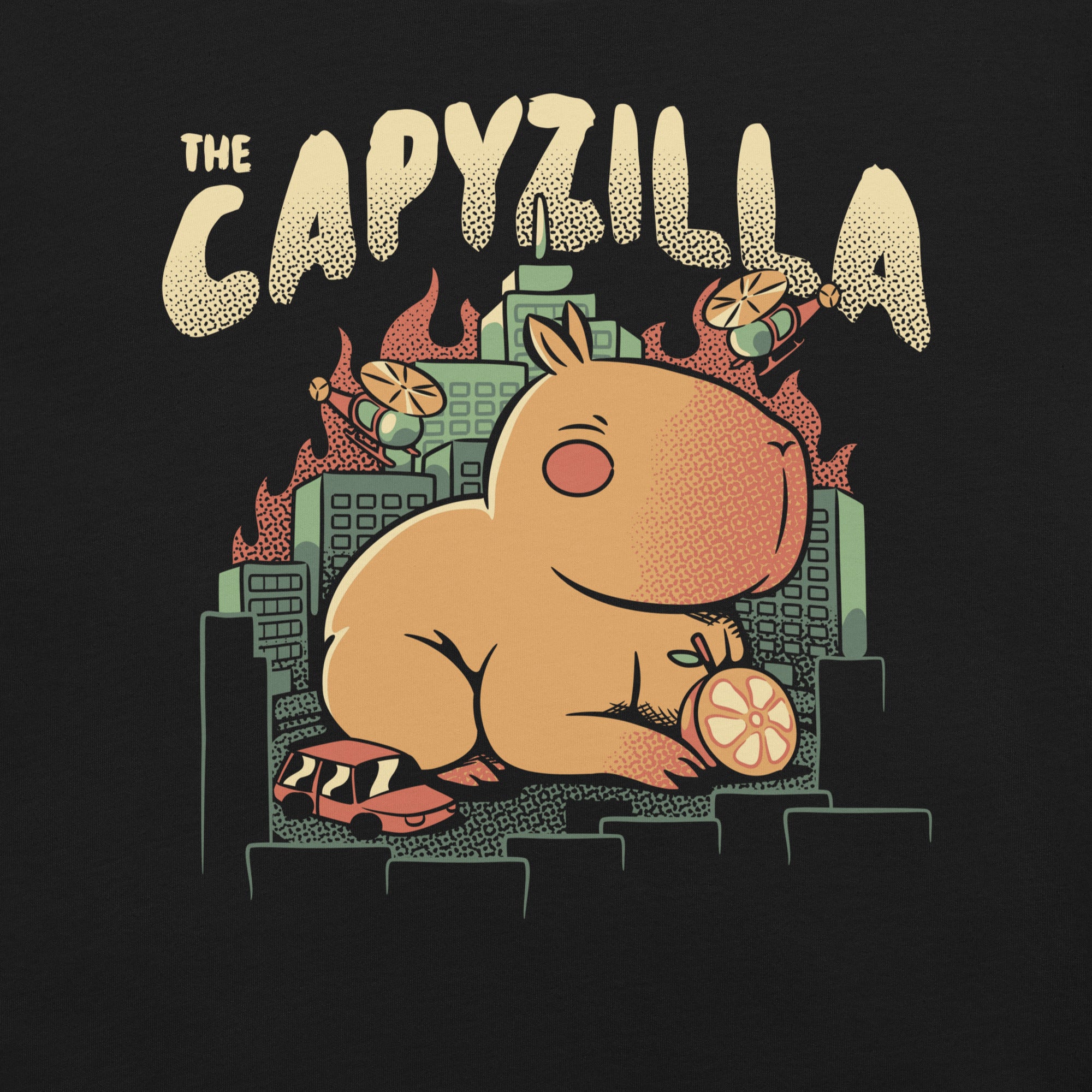 Capyzilla Kawaii Monster T-Shirt 2