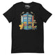 Buenas Tardis Travel Time T-Shirt Geek Nerd Advertise to Meta Design by Tobe Fonseca Fantasy Prints