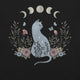 Cat On The Hill T-Shirt Geek Nerd Advertise to Meta Animal Patterns Design by Episodic Drawing