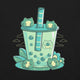 Bubble Toad T-Shirt Geek Nerd Advertise to Meta Animal Patterns Design by Tobe Fonseca