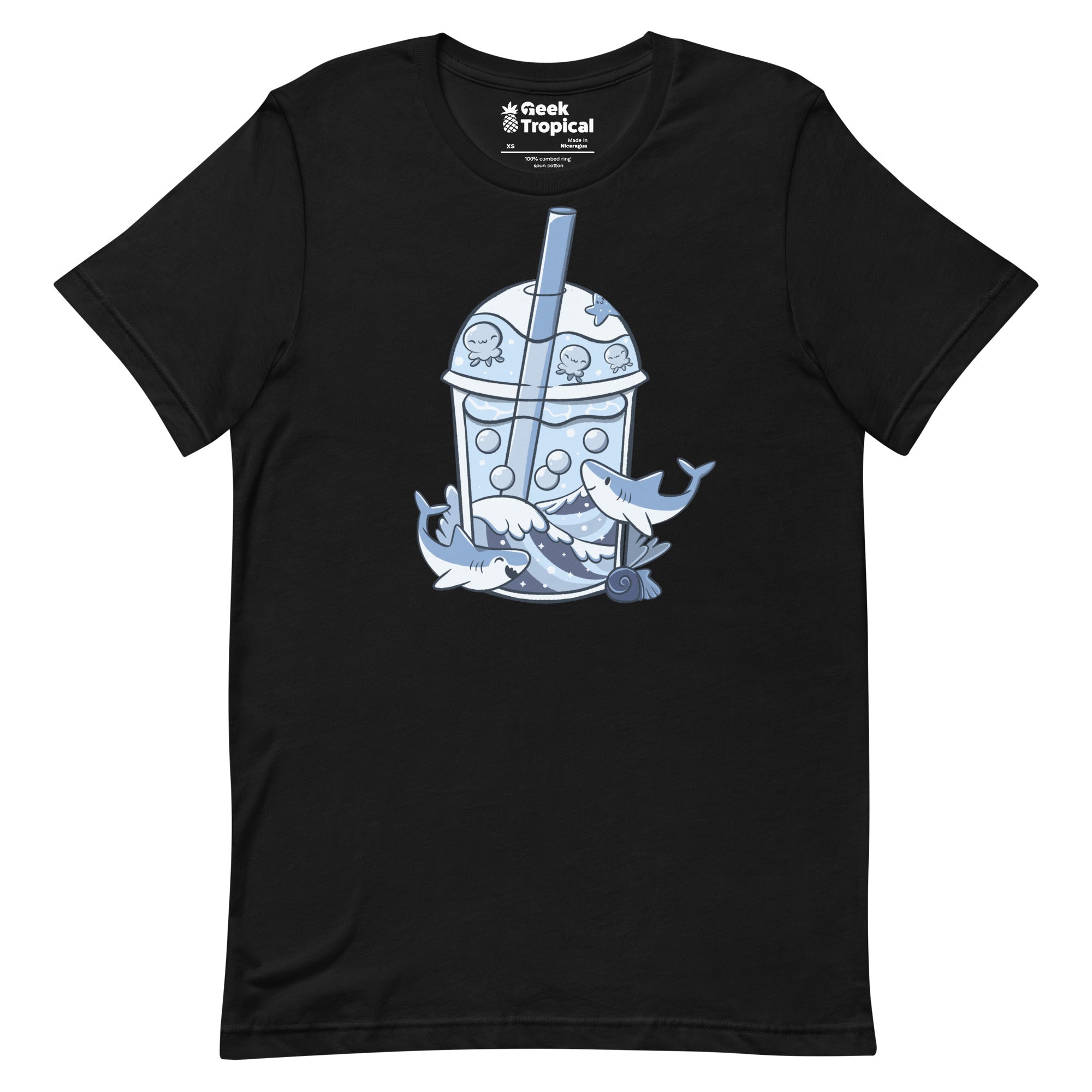 Bubble Sea Funny Drink T-Shirt Geek Nerd Advertise to Meta Design by Tobe Fonseca FLOW DESC WRITING