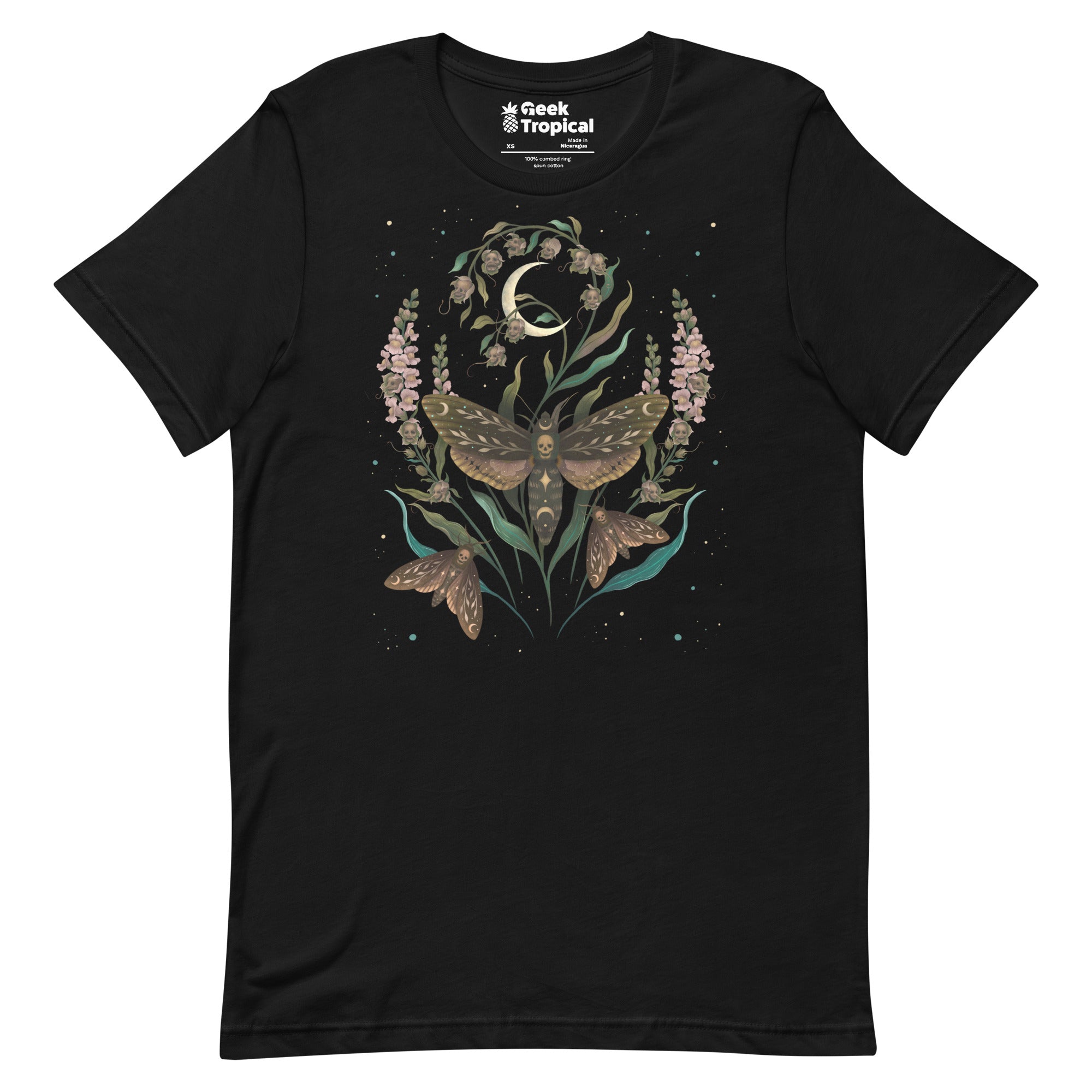 Death's Head T-Shirt Geek Nerd Advertise to Meta Design by Episodic Drawing FLOW DESC WRITING
