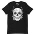 Floral Skull T-Shirt Geek Nerd Advertise to Meta Botany Print Design by Episodic Drawing