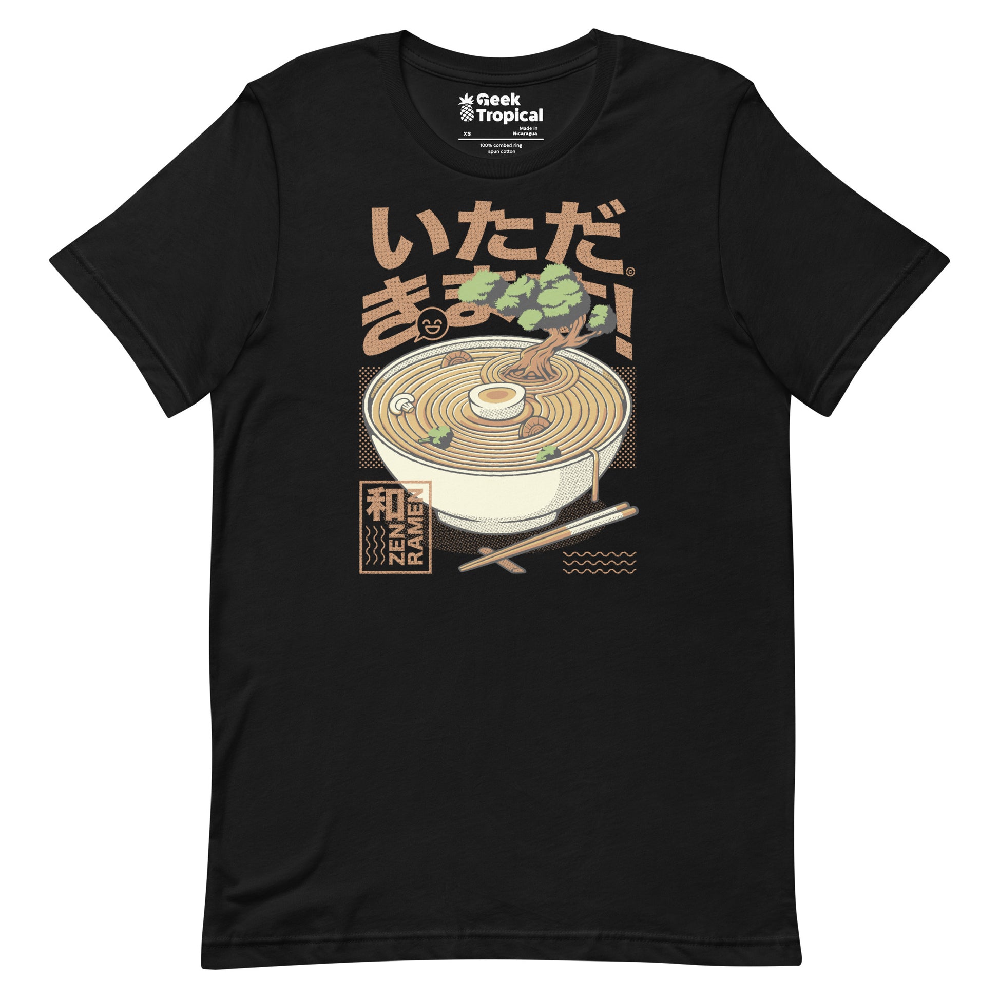 Bonsai Ramen Zen T-Shirt 1