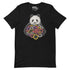 Black and White Panda With Flower T-Shirt Geek Nerd Advertise to Meta Animal Patterns Botany Print