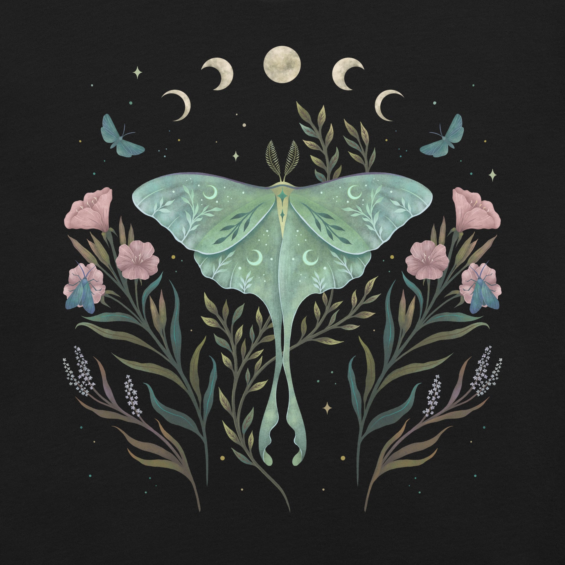 Luna And Forester T-Shirt Geek Nerd Advertise to Meta Design by Episodic Drawing FLOW DESC WRITING