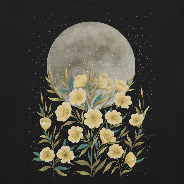 Moon Greeting T-Shirt Geek Nerd Advertise to Meta Design by Episodic Drawing FLOW DESC WRITING