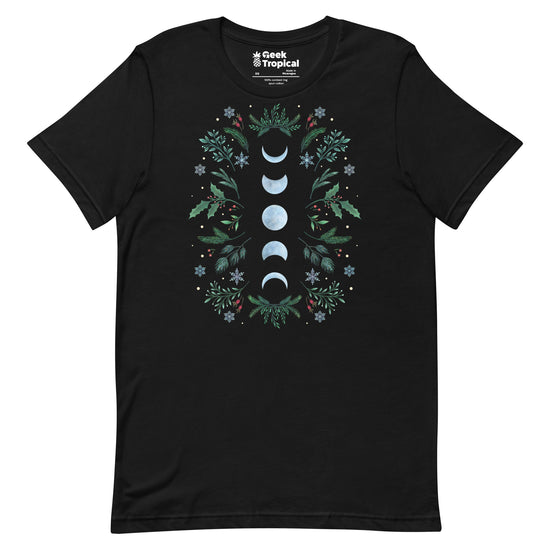 Moonlight Garden Festive T-Shirt Geek Nerd Advertise to Meta Botany Print Design by Episodic Drawing