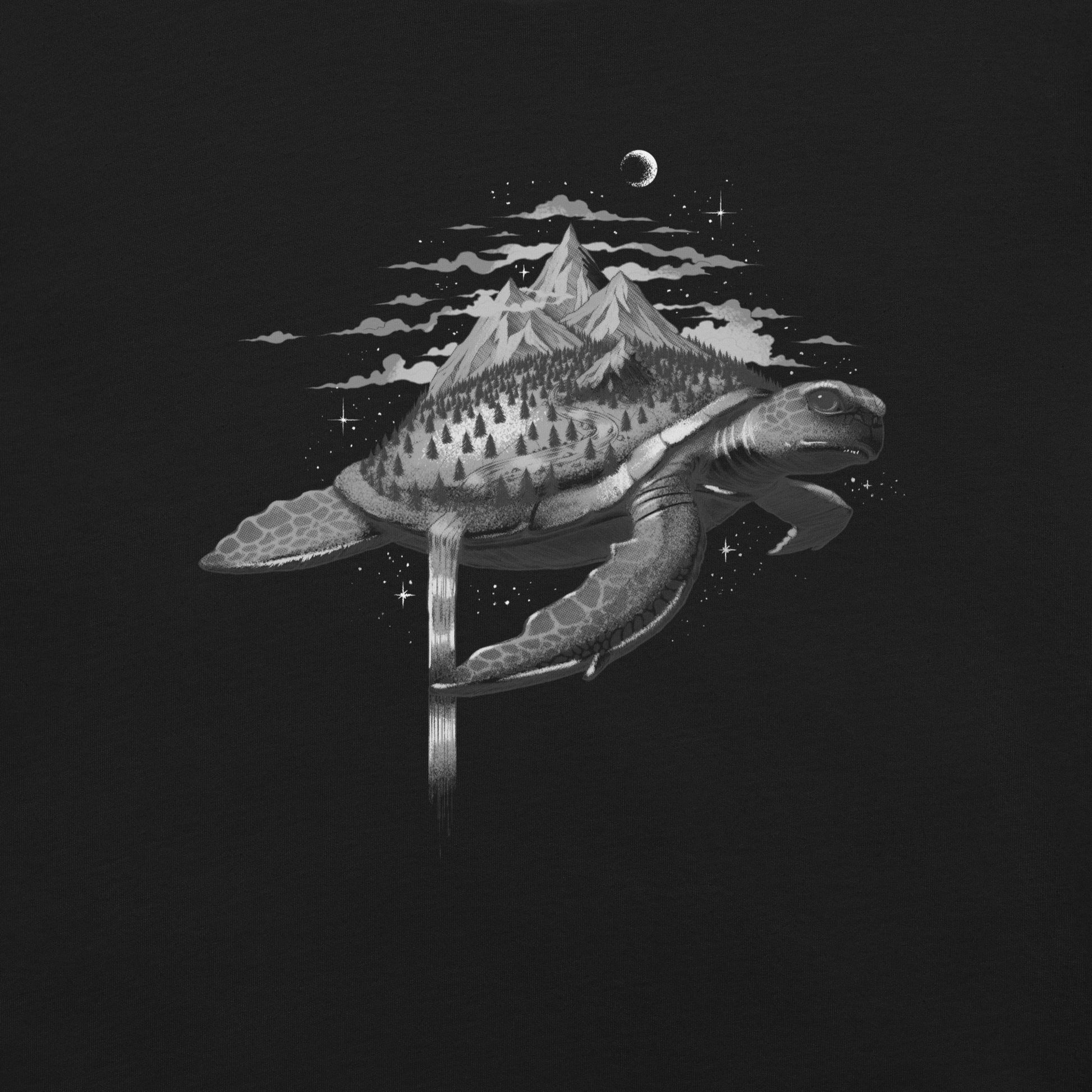 Adventure Turtle T-Shirt Geek Nerd Advertise to Meta Animal Patterns Design by Tobe Fonseca