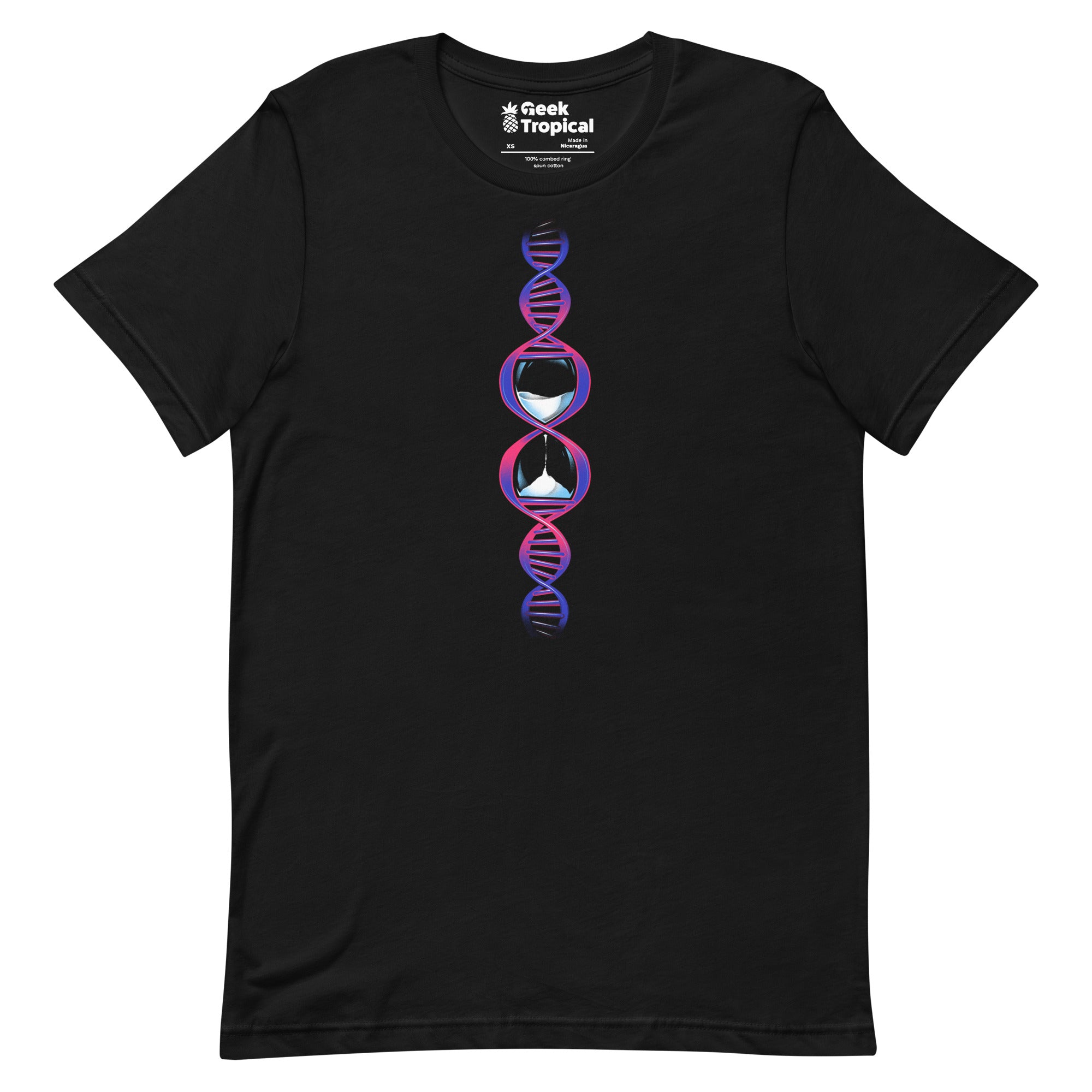 Altered DNA Carbon T-Shirt Geek Nerd Advertise to Meta Design by Tobe Fonseca FLOW DESC WRITING
