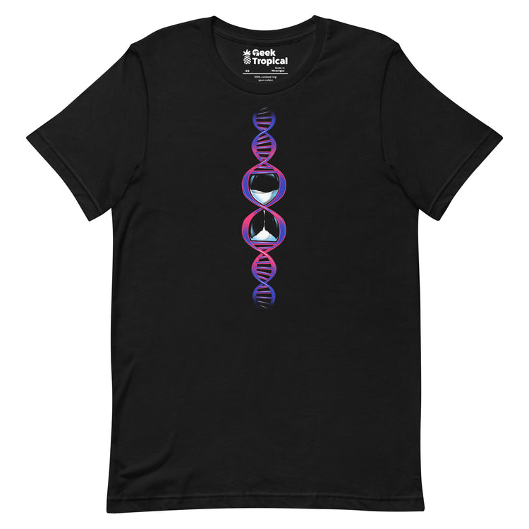 Altered DNA Carbon T-Shirt Geek Nerd Advertise to Meta Design by Tobe Fonseca FLOW DESC WRITING