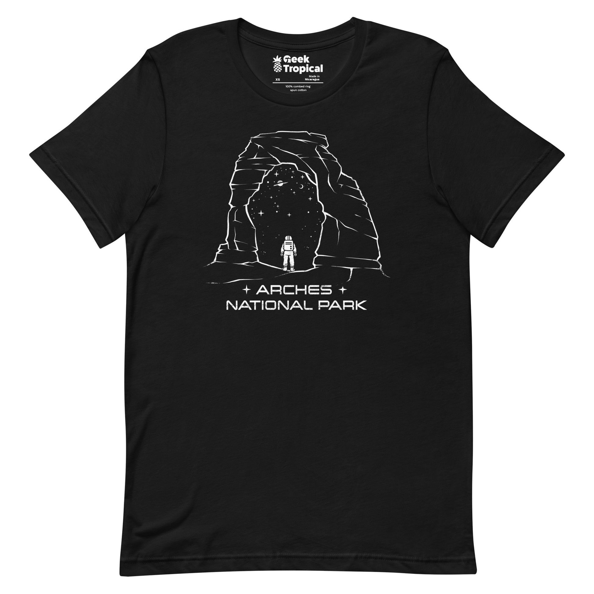 Arches National Park T-Shirt Geek Nerd Advertise to Meta Design by Tobe Fonseca FLOW DESC WRITING