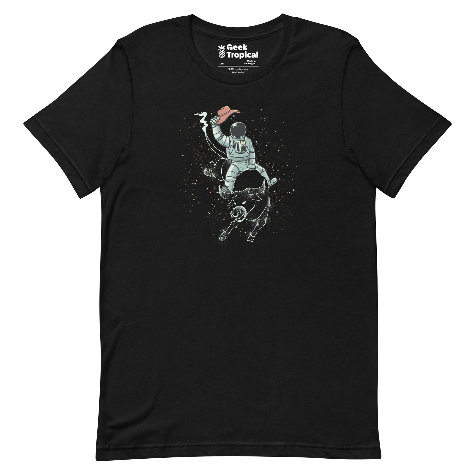 Astronaut Space Cowboy T-Shirt Geek Nerd Advertise to Meta Design by Tobe Fonseca outer space & astronaut print