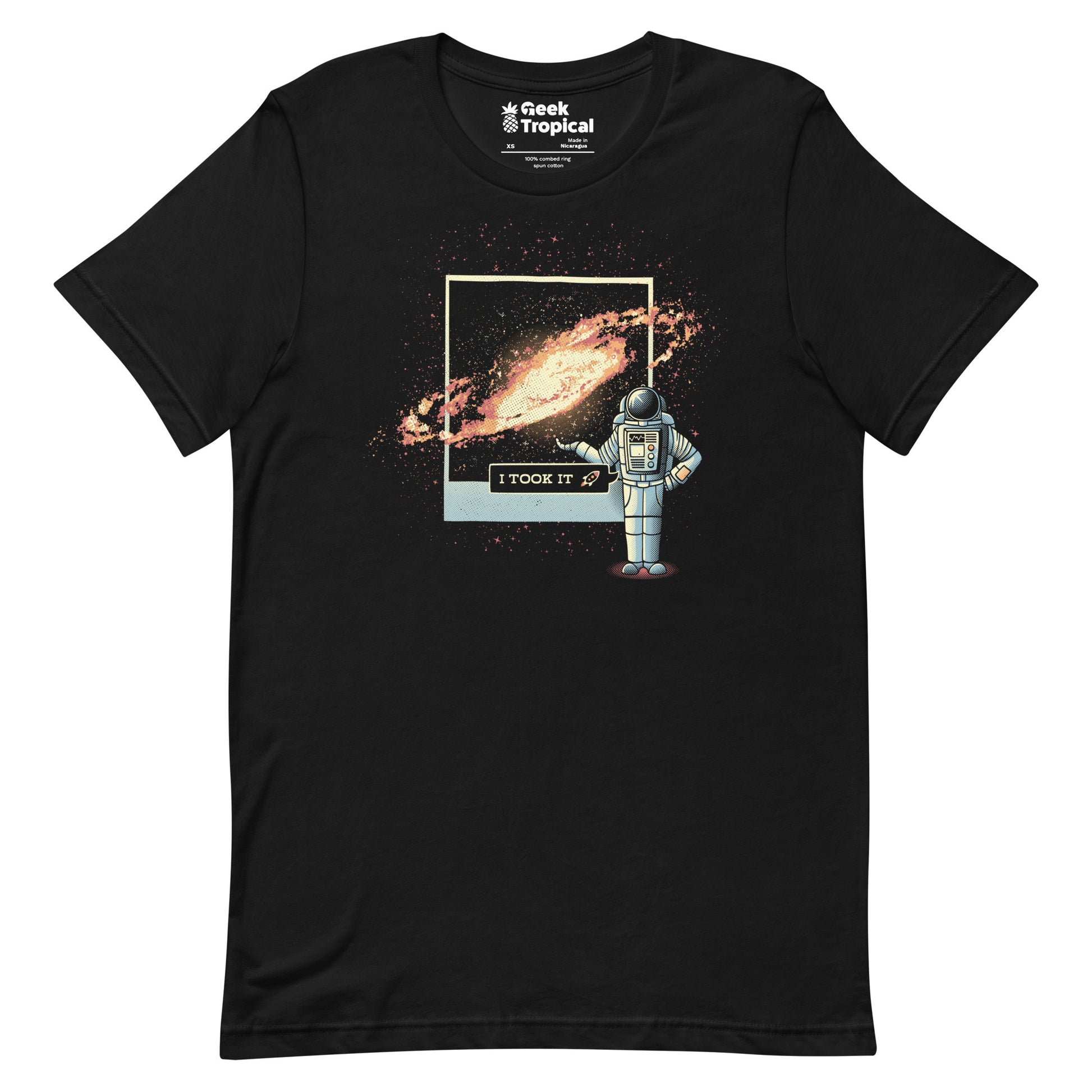 Astronaut Astro Photography of The Universe T-Shirt Geek Nerd Advertise to Meta Design by Tobe Fonseca outer space & astronaut print