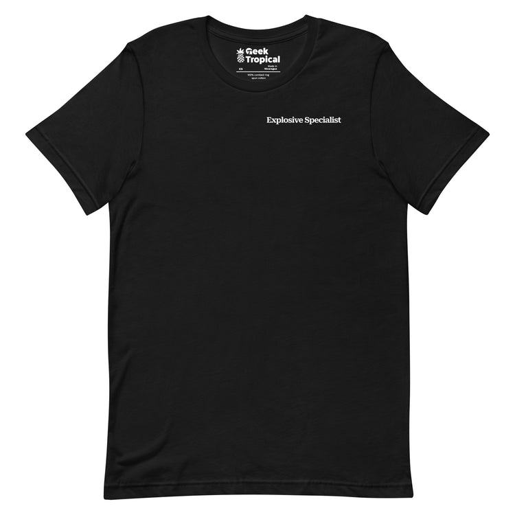 PacSci Powder Team Smiling Run T-Shirt Geek Nerd