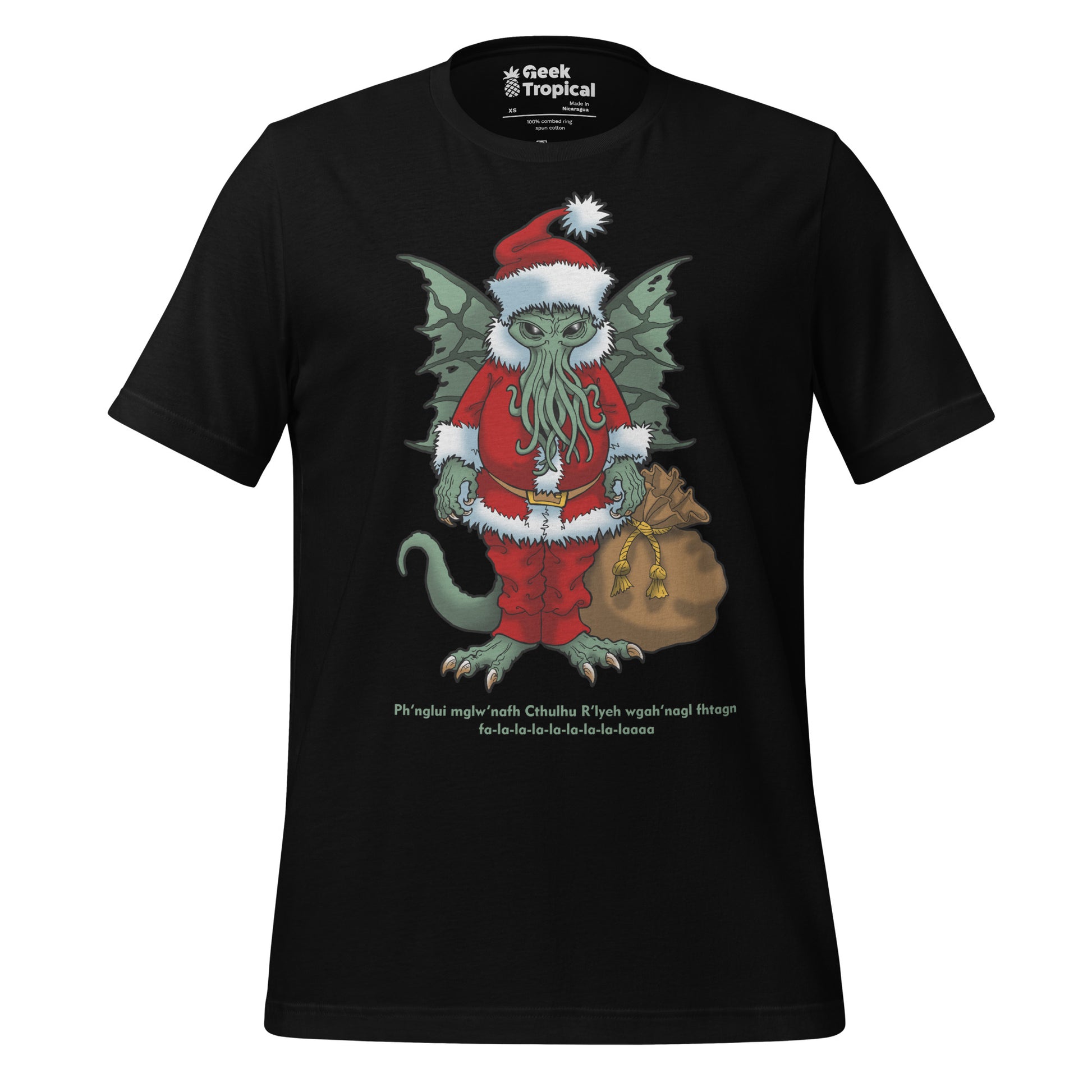Cthulhu Santa T-Shirt 4