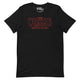 Upside Down Waffle House T-Shirt Geek Nerd Advertise to Meta FLOW DESC WRITING Funny Prints