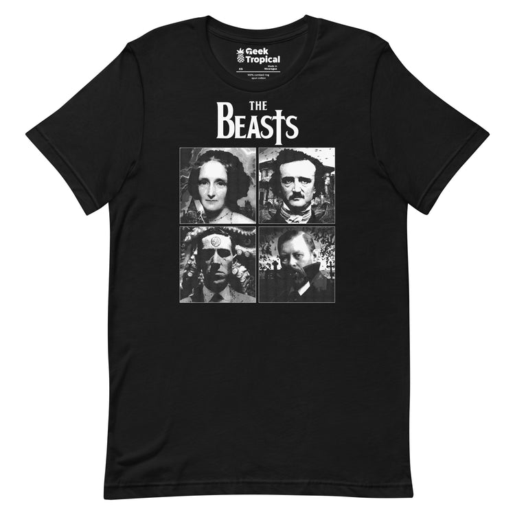 The Beasts T-Shirt Geek Nerd Advertise to Meta Animal Patterns Book Prints