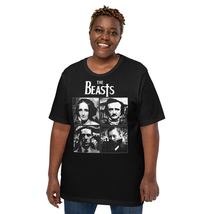 The Beasts T-Shirt Geek Nerd Advertise to Meta Animal Patterns Book Prints