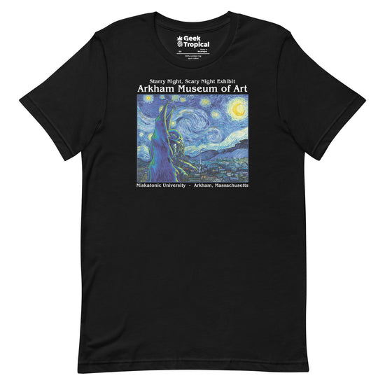 Starry Night Cthulhu T-Shirt Geek Nerd Advertise to Meta dnd & rpg print Fantasy Prints