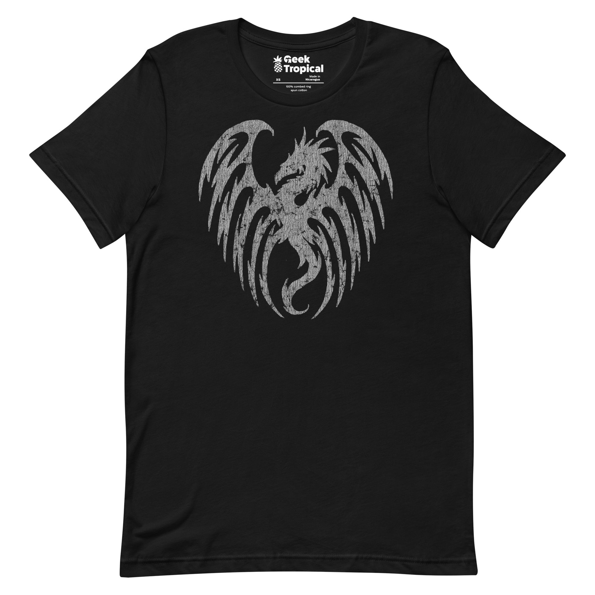 Oversized Dragon Shadow T-Shirt 1