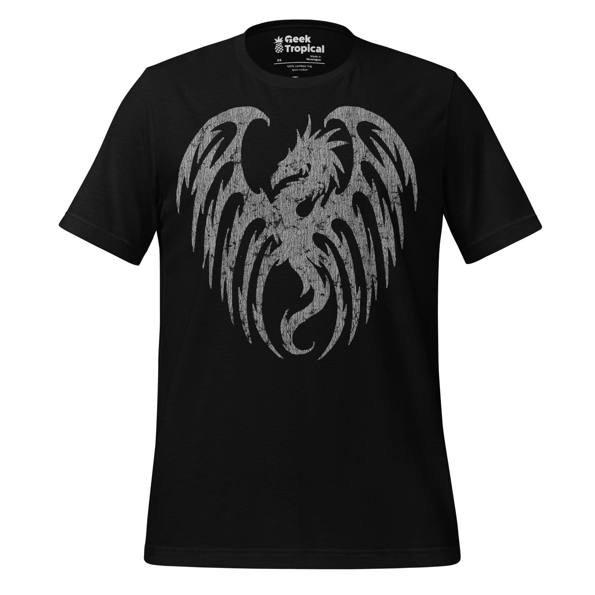 Oversized Dragon Shadow T-Shirt 4