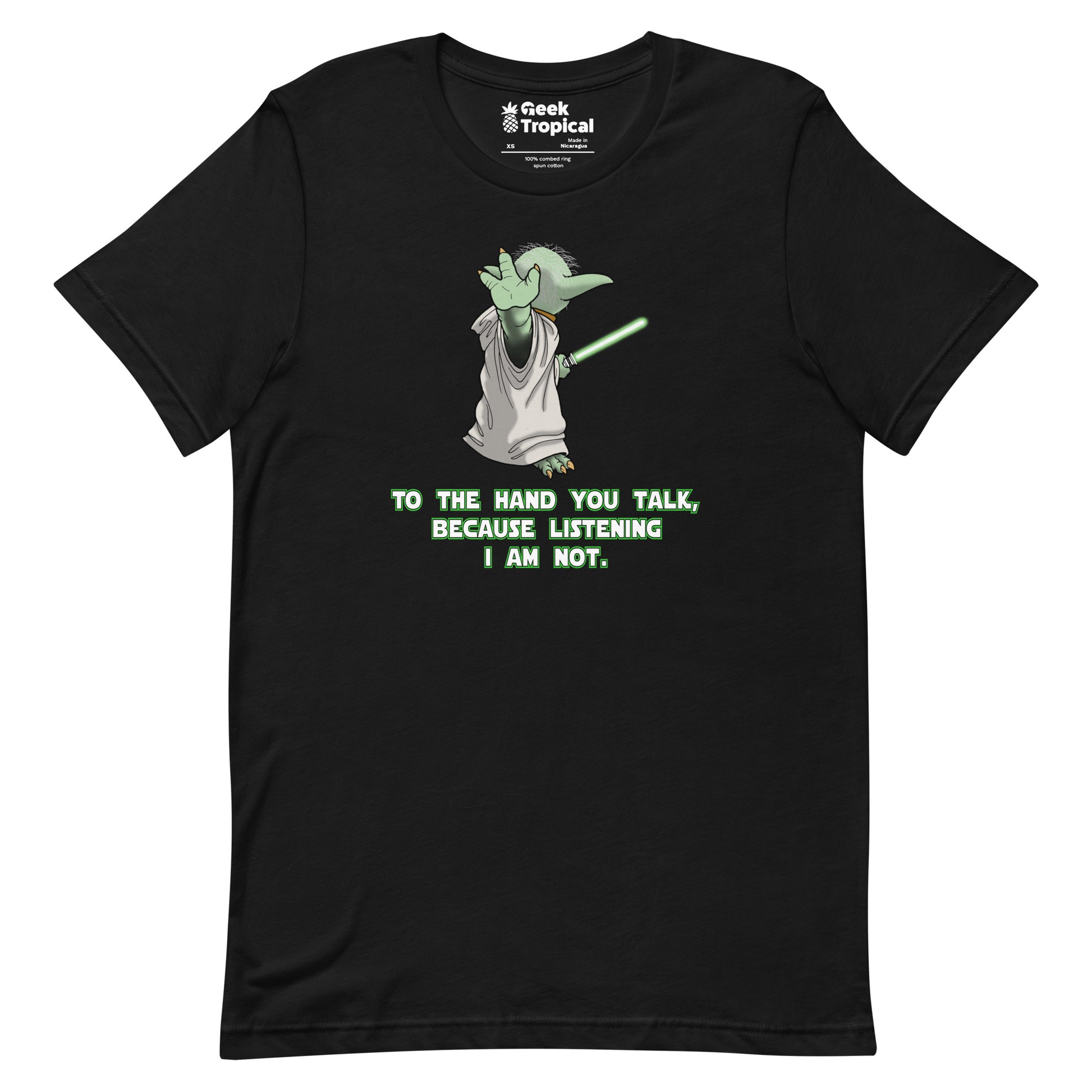 To Hand You Talk Not Listening T-Shirt 1