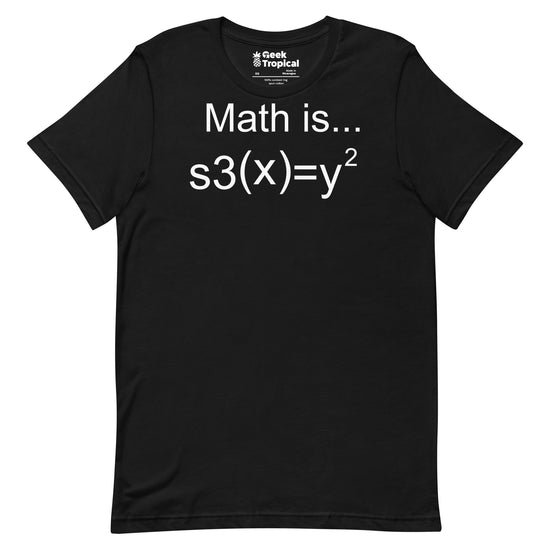 Math is Sexy T-Shirt Geek Nerd Advertise to Meta FLOW DESC WRITING Funny Prints