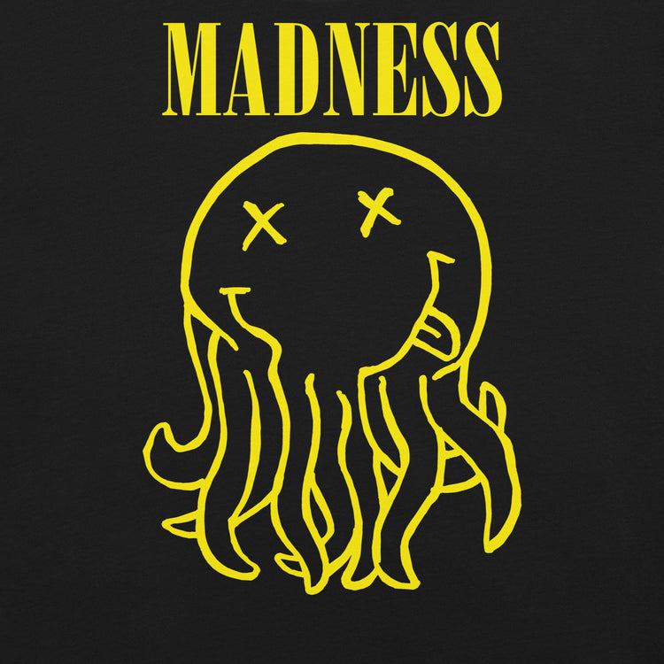 Madness T-Shirt Geek Nerd Advertise to Meta Fantasy Prints FLOW DESC WRITING