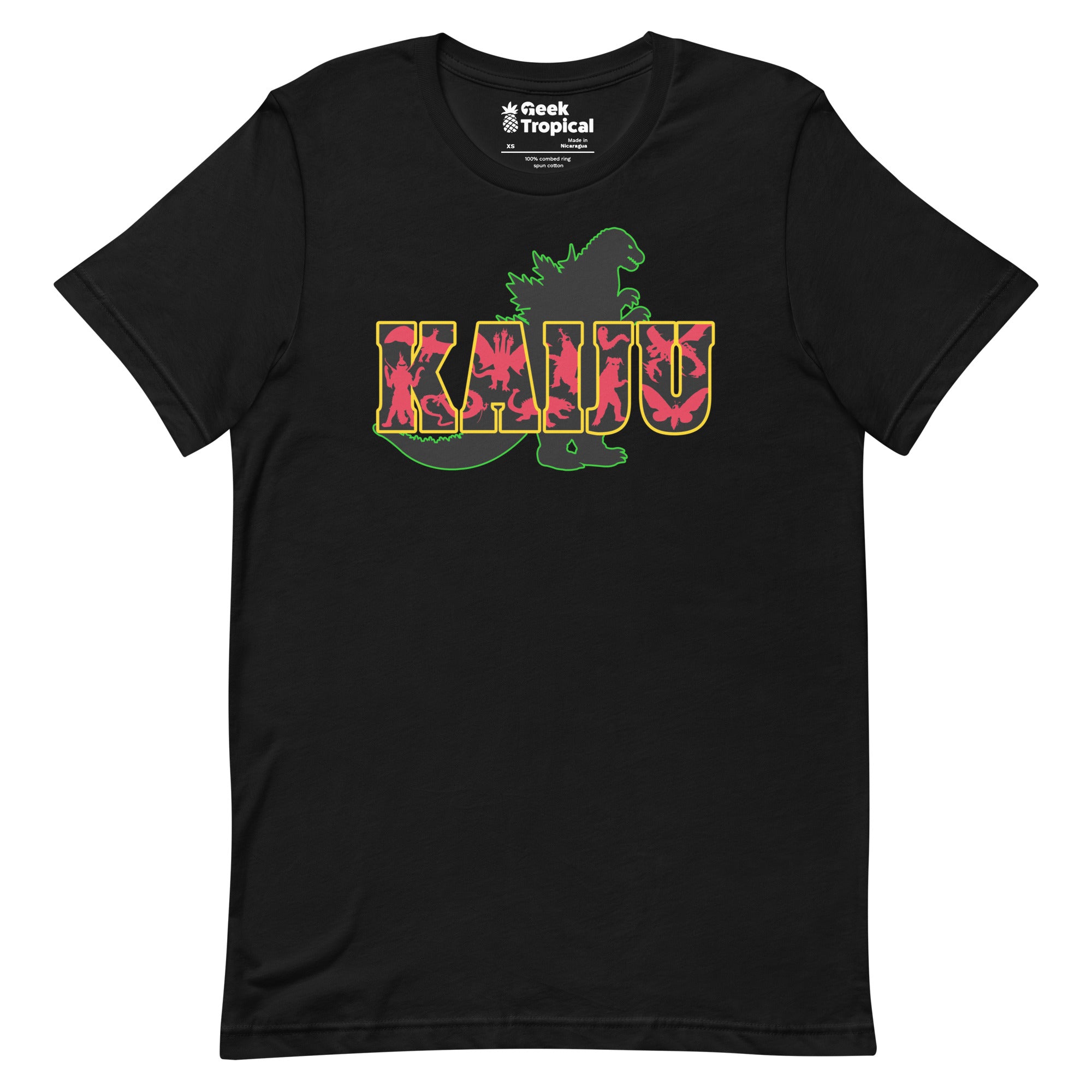 Kaiju BC T-Shirt Geek Nerd Advertise to Meta Anime dinosaur print