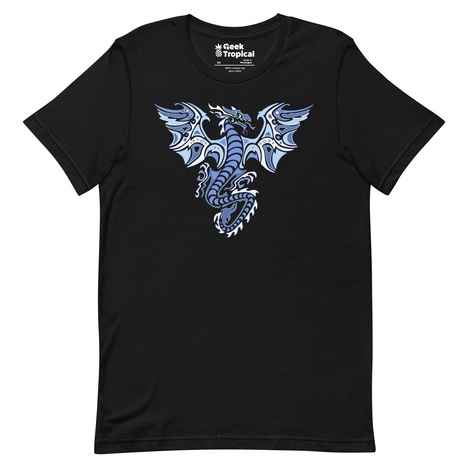 Ice Tribal Dragon T-Shirt 1