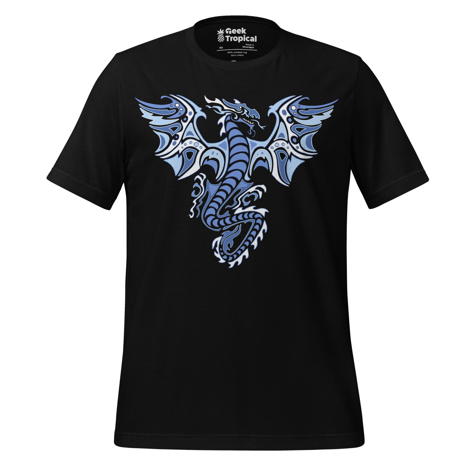 Ice Tribal Dragon T-Shirt 4