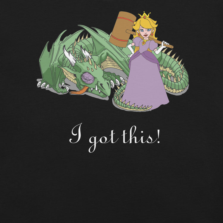I Got This T-Shirt Geek Nerd Advertise to Meta Fantasy Prints FLOW DESC WRITING