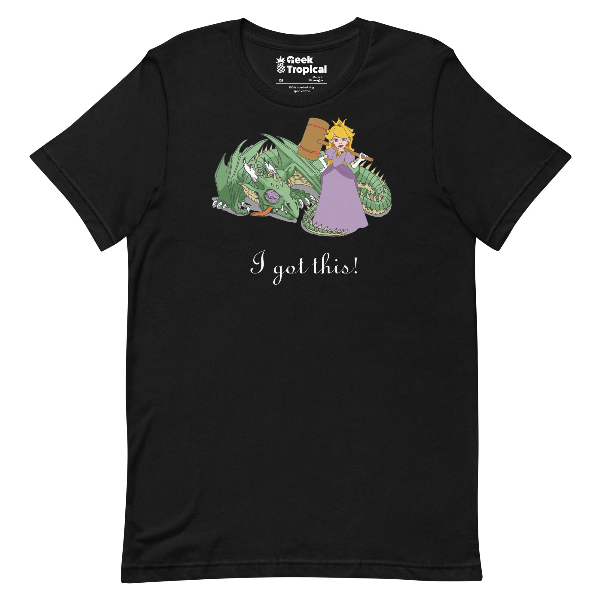 I Got This T-Shirt Geek Nerd Advertise to Meta Fantasy Prints FLOW DESC WRITING