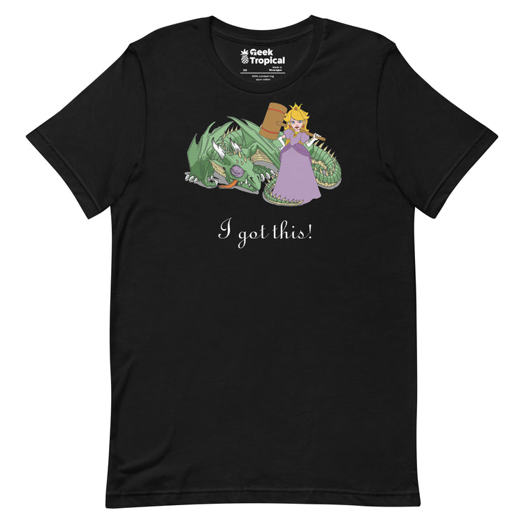 I Got This T-Shirt Geek Nerd Advertise to Meta Fantasy Prints FLOW DESC WRITING