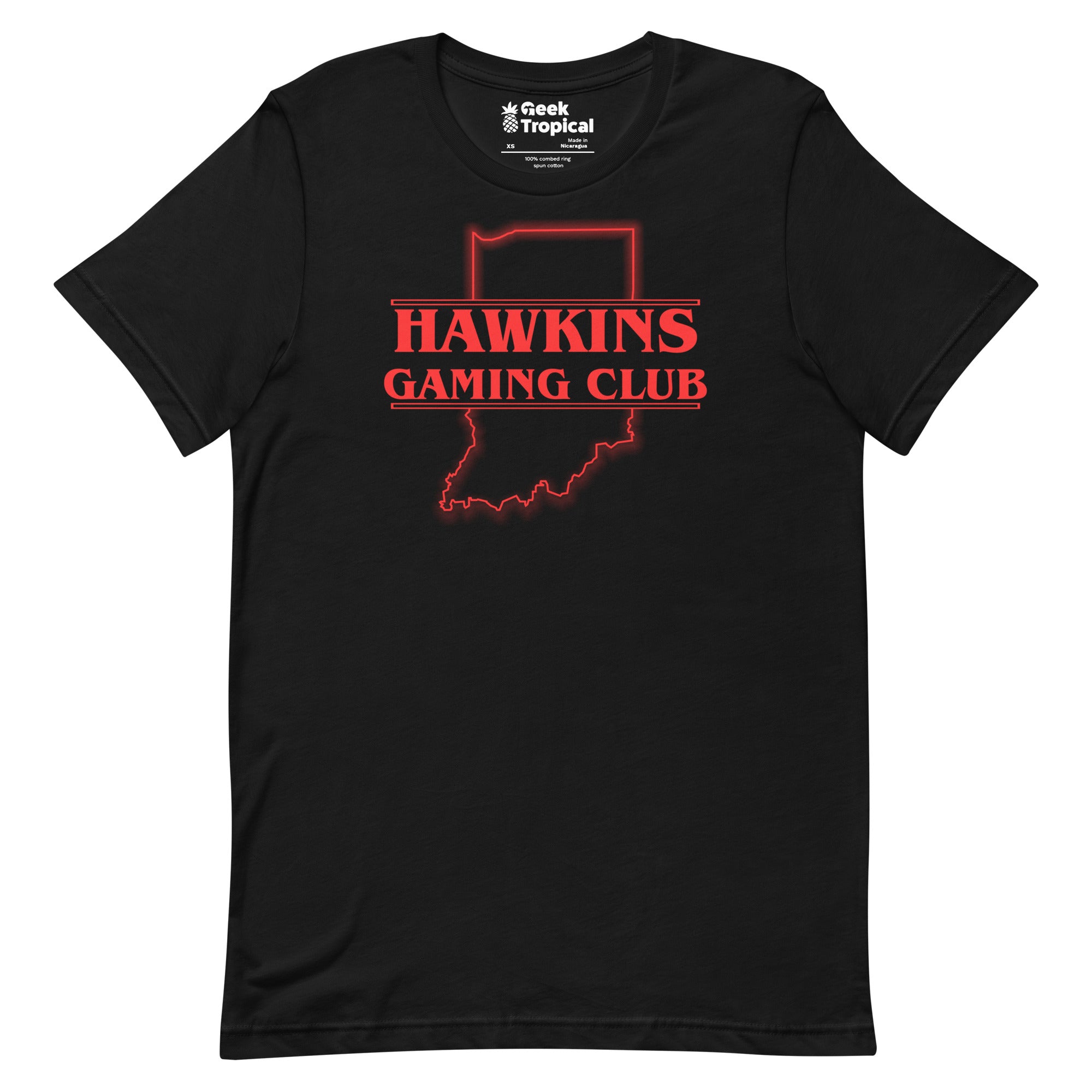 Hawkins Gaming Club T-Shirt Geek Nerd Advertise to Meta dnd & rpg print Fantasy Prints
