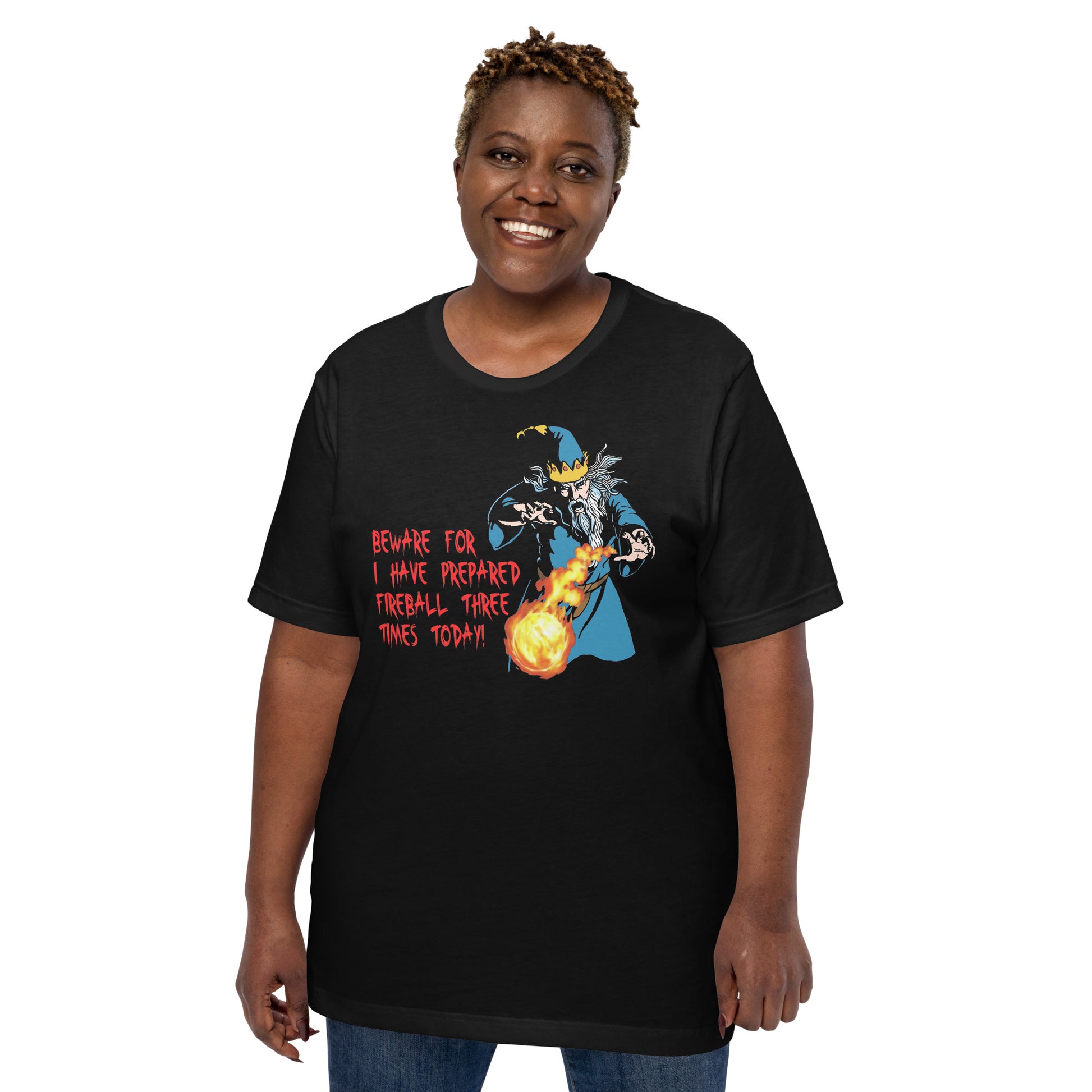 Fireball Prepared Wizard T-Shirt 6