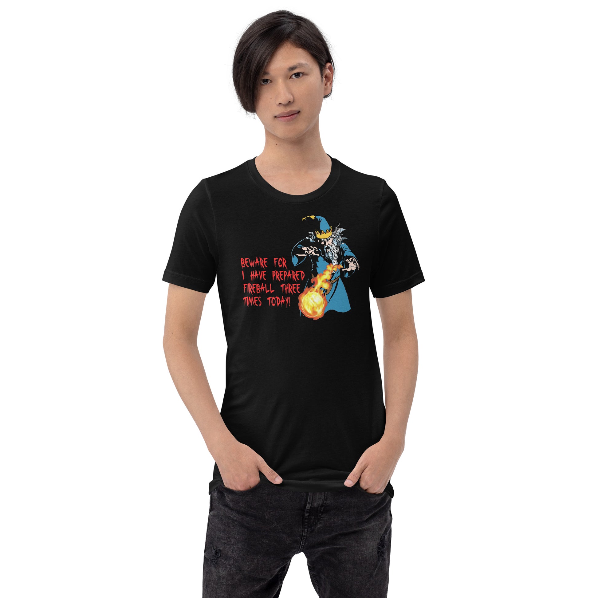 Fireball Prepared Wizard T-Shirt 5