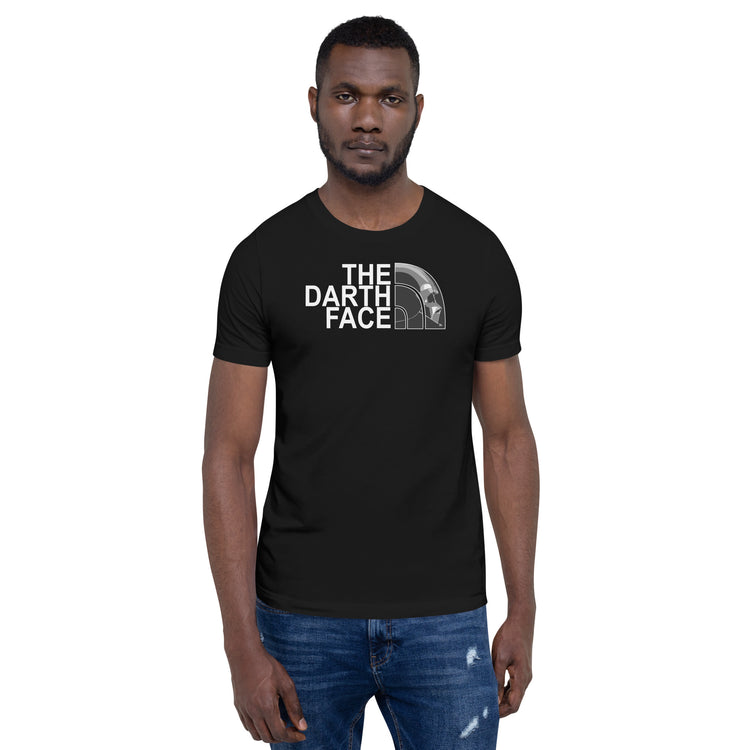 The Darth Face T-Shirt Geek Nerd Advertise to Meta Design by Tobe Fonseca Fantasy Prints