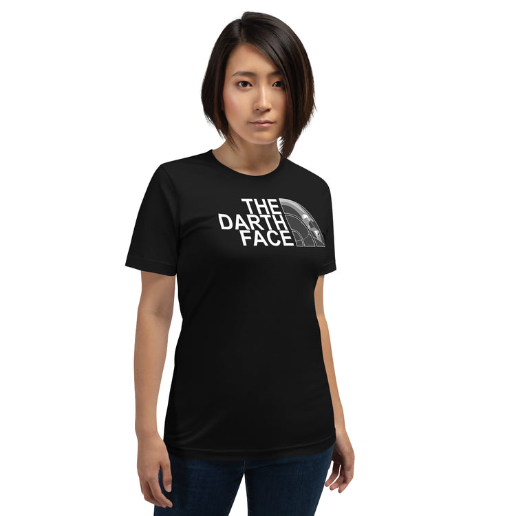 The Darth Face T-Shirt Geek Nerd Advertise to Meta Design by Tobe Fonseca Fantasy Prints